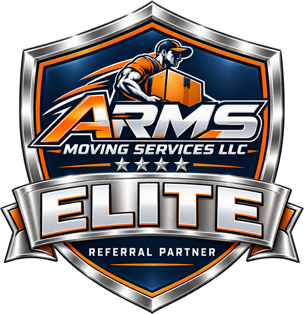 ARMS Elite referral partner shield